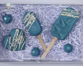 Teal Mini Geo Cakecicles 287X230