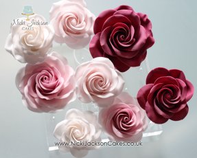 Wedding Roses Burgundy Theme 287X230