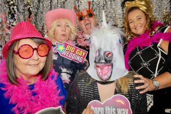 What A Laugh Photo Booth Hire Glasgow Same Sex Wedding Photo Booth4 345X230