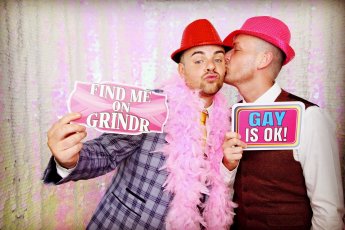 What A Laugh Photo Booth Hire Glasgow Same Sex Wedding Photo Booth44 345X230