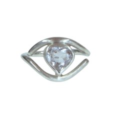Morganite Silver Engagement Ring 230X230