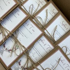 Rustic Concertina Invitation With Deer Design 230X230