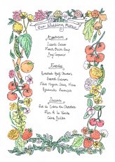 Sample Wedding Menu 164X230