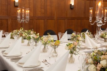 Wedding Table Closeup T Shape Natural 345X230
