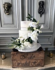 Floral Buttercream Wedding Cake 181X230