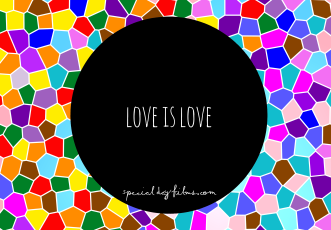 Pride Love Is Love Landscape 331X230