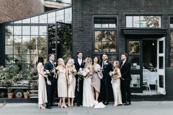 Chic London Wedding Bourne And Hollingsworth 0141 345X230