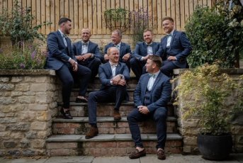 Grooms Party On Seating 343X230