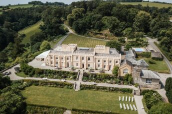 01 Marquee Wedding Venue In Cornwall Pentillie Castle By Younger Photography 345X230