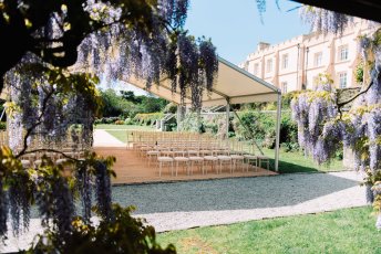 12 An Amazing Outdoor Wedding Ceremony At Pentillie Castle In Cornwall By Liberty Pearl Photo Film Collective 344X230