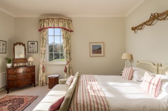 13 The Spencer Bedroom At Pentillie Castle By Richard Downer Photography 345X229