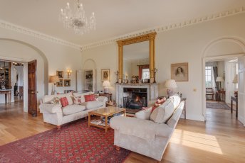 24 Drawing Room At Pentillie Castle Cornwall By Richard Downer Photography 344X230