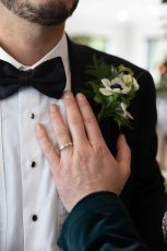 Emerald Green Tie Wedding On The Chapel House Estate Kent Englandbv0A0149 153X230