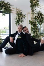 Emerald Green Tie Wedding On The Chapel House Estate Kent Englandbv0A0542 153X230