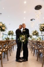 Emerald Green Tie Wedding On The Chapel House Estate Kent Englandbv0A8597 153X230