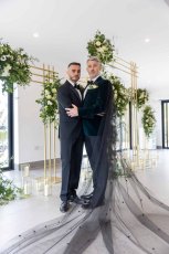 Emerald Green Tie Wedding On The Chapel House Estate Kent Englandbv0A8835 153X230