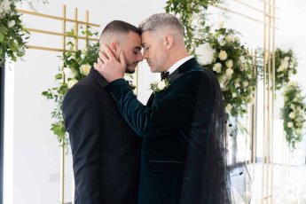 Emerald Green Tie Wedding On The Chapel House Estate Kent Englandbv0A8905 345X230