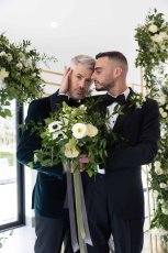 Emerald Green Tie Wedding On The Chapel House Estate Kent Englandbv0A8985 153X230