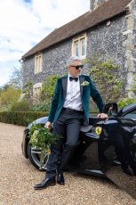 Emerald Green Tie Wedding On The Chapel House Estate Kent Englandbv0A9791 153X230