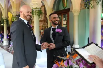 Wotton House Wedding Photographer Excited Grooms 345X230
