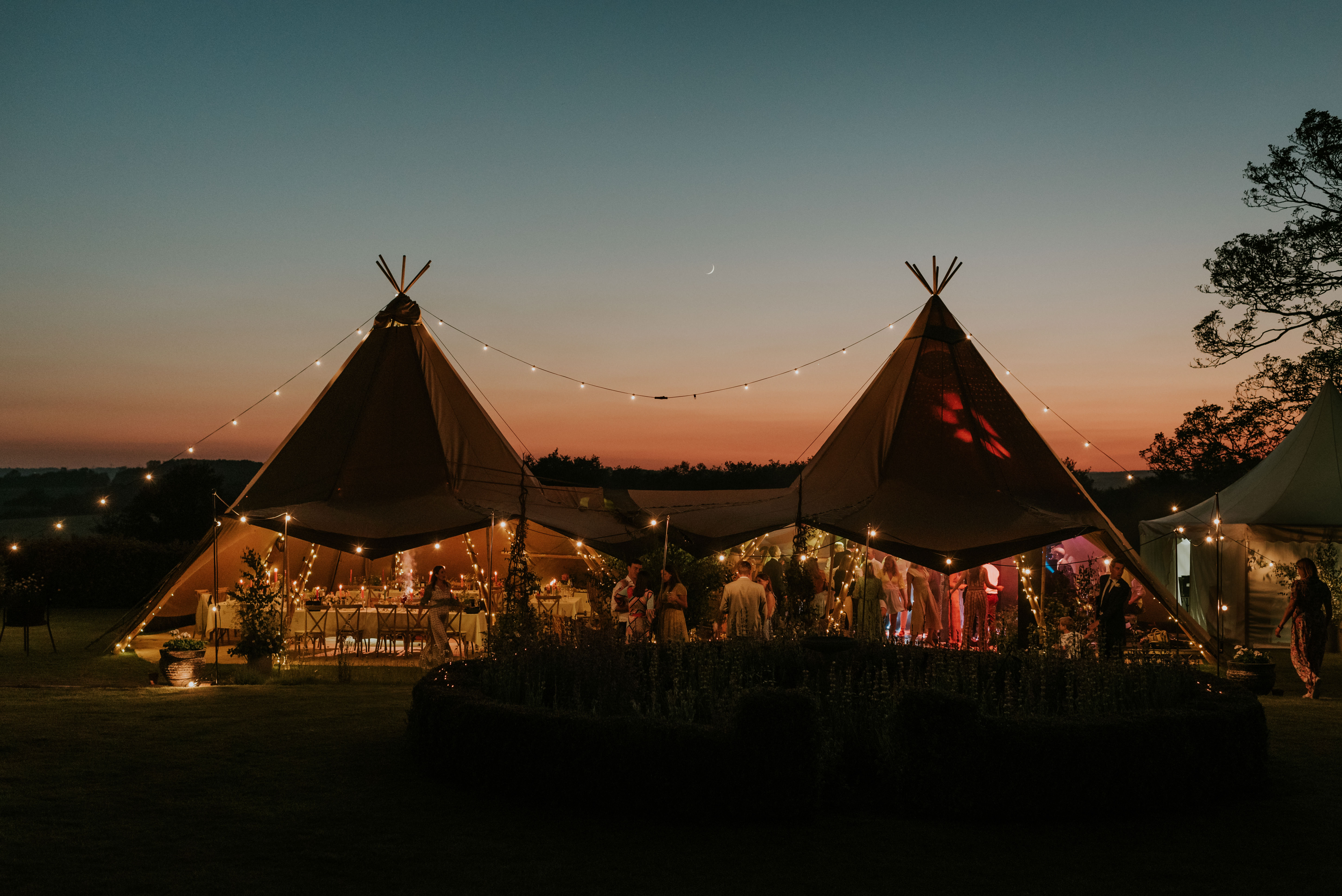 Garden Tipi Wedding