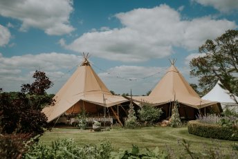 Tipi Garden Wedding