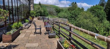 Dog Friendly Craig Y Nos Castle Conservatory Terrace 380X171