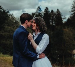 Gay Wedding In Wales Tim Adam Craig Y Nos Castle 255X230