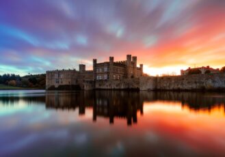 Sunrise At Leeds Castle 329X230