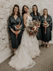 Bride Bridesmaids Hair Airbrush Makeup By Jackie Jax Glam Beauty Joanna Piran Wedding Sun 19Th Febraruy 2023 At Bristol Harbour Hotel By Katie Rose Photography 172X230