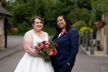 Rachel Lairssa Bridal Wedding Hair Makeup By Jackie Jax Glam Beauty By Nathan Roberts Photography Hare And Hounds Tetbury June 2022 2 345X230