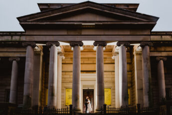 Couple Outside Gallery