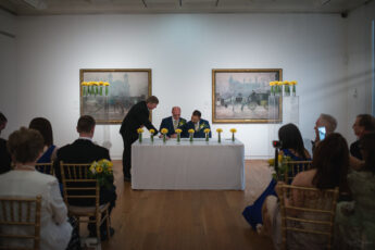 Ceremony In Gallery 16
