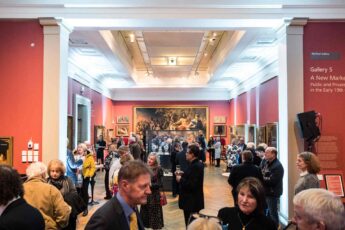 Drinks Reception In Galleries