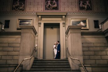 Couple Photo In Entrance Hall