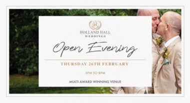 3. Feb Open Evening Cover G Wedding 3 380X207