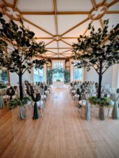 Terrace Wedding Ceremony Spring Theme 173X230